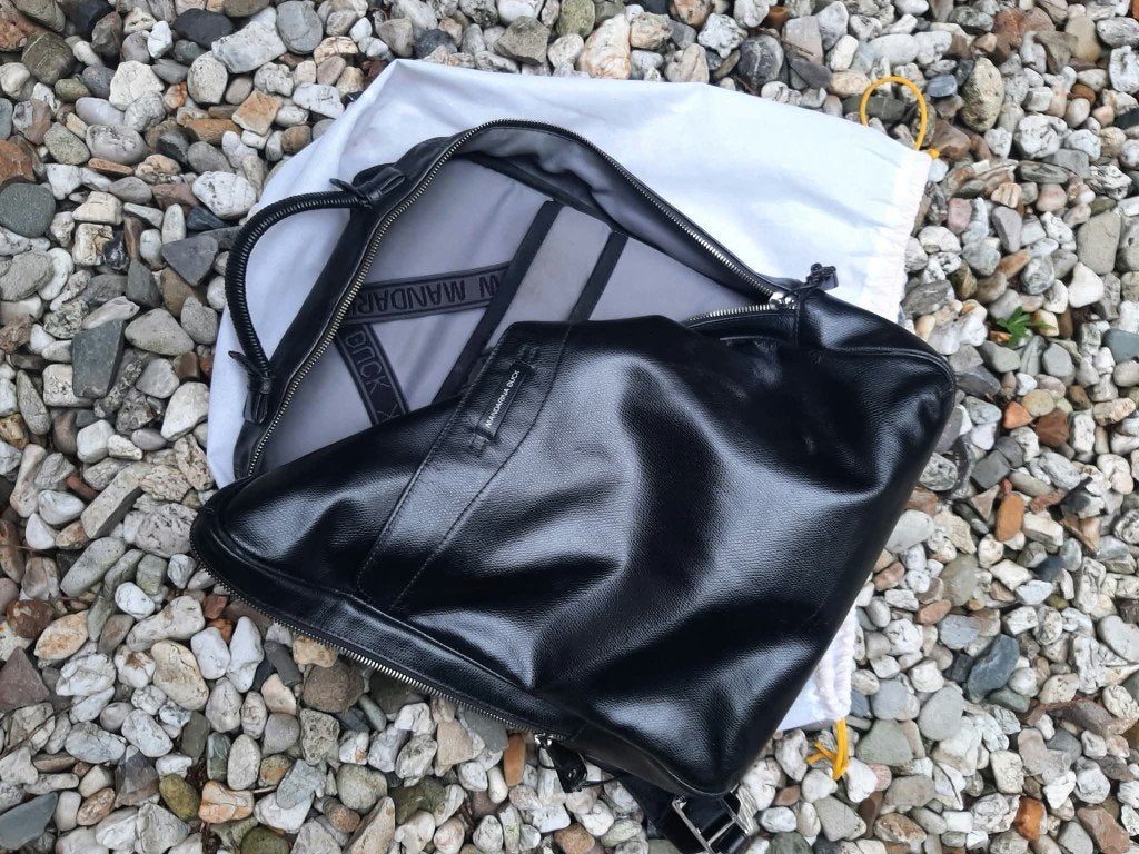 Sac à dos cuir Mandarina Duck, Bijoux, Sacs & Beauté, Enlèvement, Utilisé, Noir