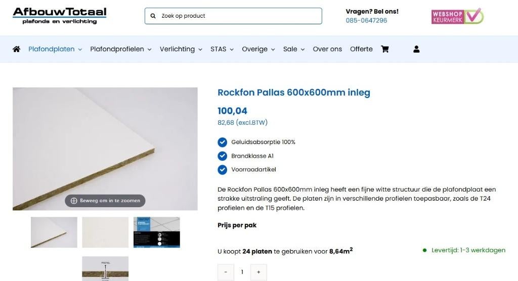 Goede prijs!! Meer dan 80pcs isolatieplaten vo zelfprojecten, Doe-het-zelf en Bouw, Dakisolatie, Nieuw, 15 m² of meer, Glaswol