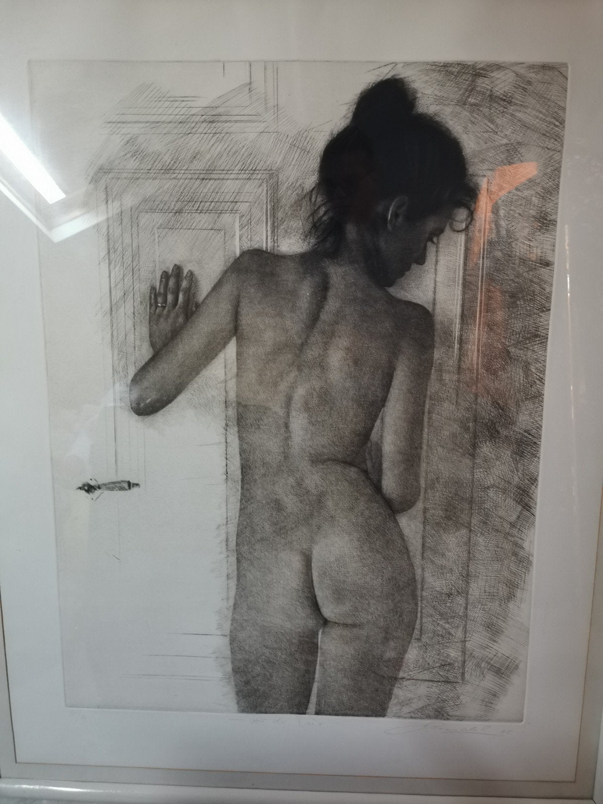 Peter Handel ets, Antiek en Kunst, Ophalen, Ets