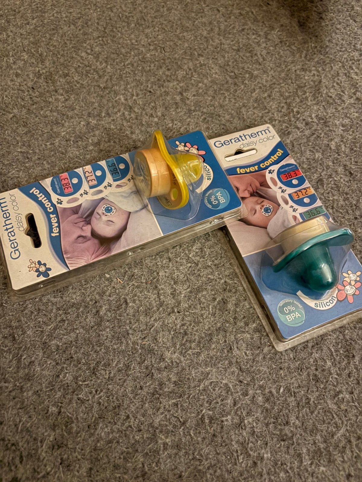 Tutjes met termometer, Handtassen en Accessoires, Uiterlijk | Mondverzorging, Ophalen, Zo goed als nieuw