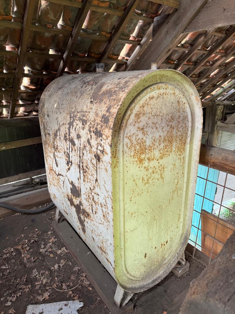 Mazout tank, Enlèvement, Utilisé