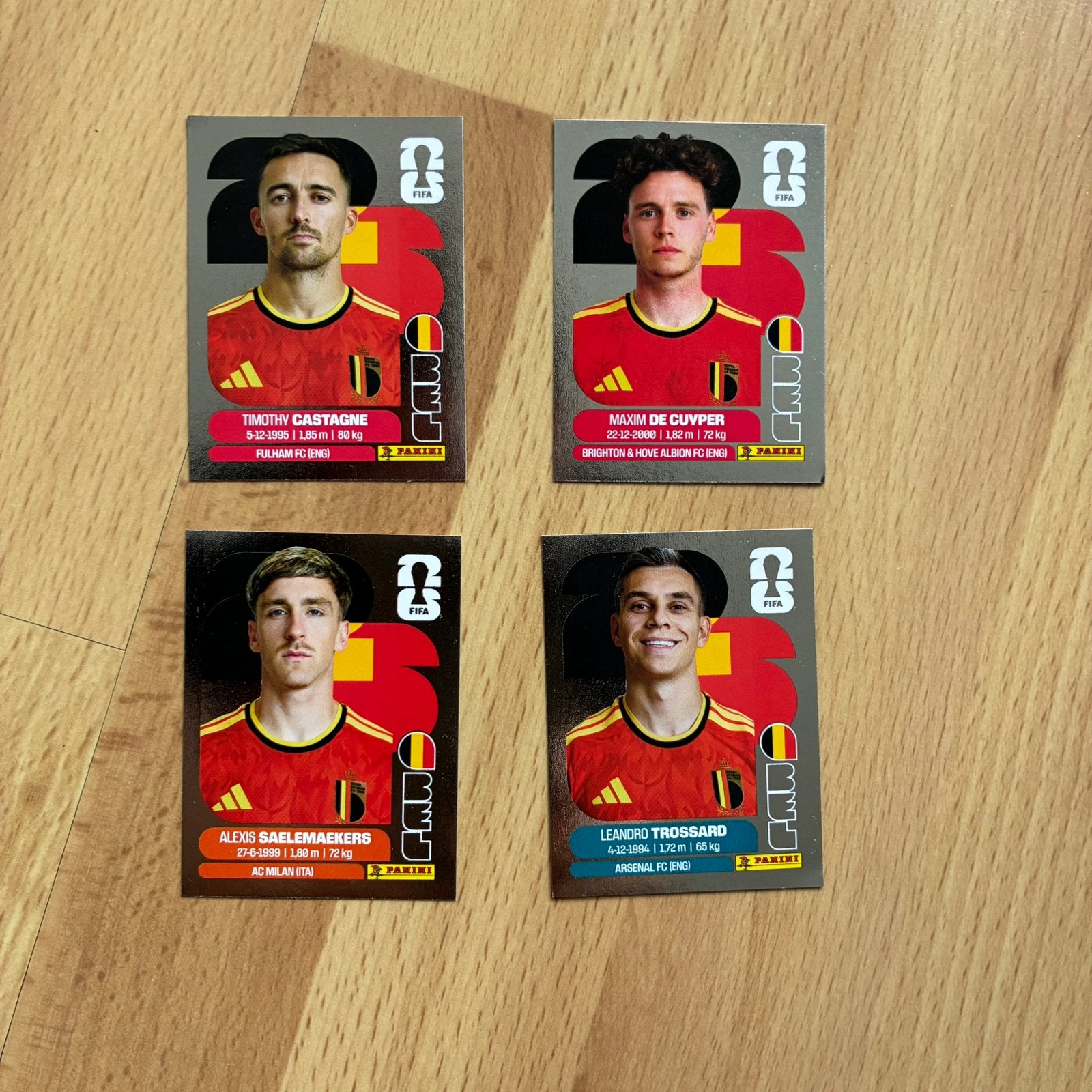 Panini WK 2026 België zilver TE RUIL, Ophalen of Verzenden, Zo goed als nieuw