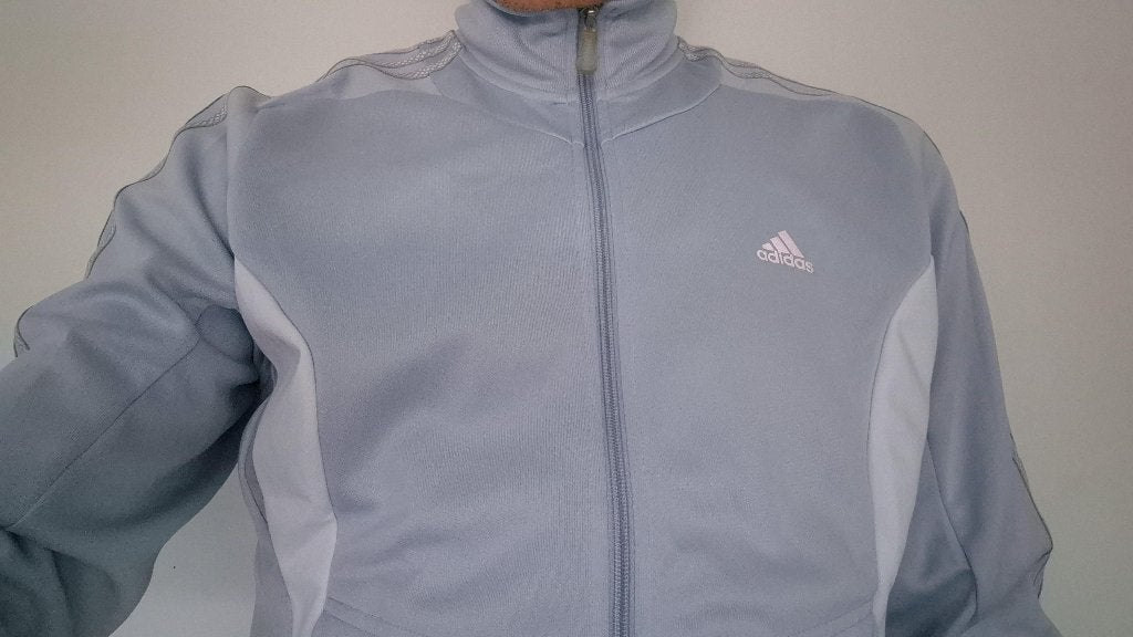 Dames Jas Adidas maat 48 voor een lengte van 173 cm, Ophalen, Fitness, Zo goed als nieuw, Adidas