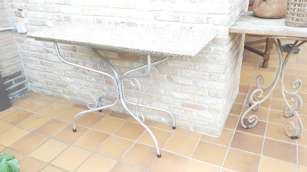 buiten  tafeltjes, Ophalen, Gebruikt