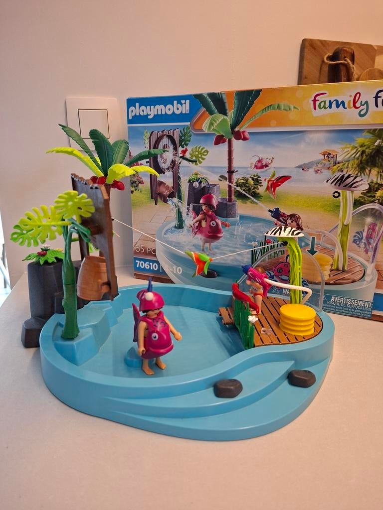 Playmobil 70610 zwembad, Ophalen, Zo goed als nieuw, Complete set