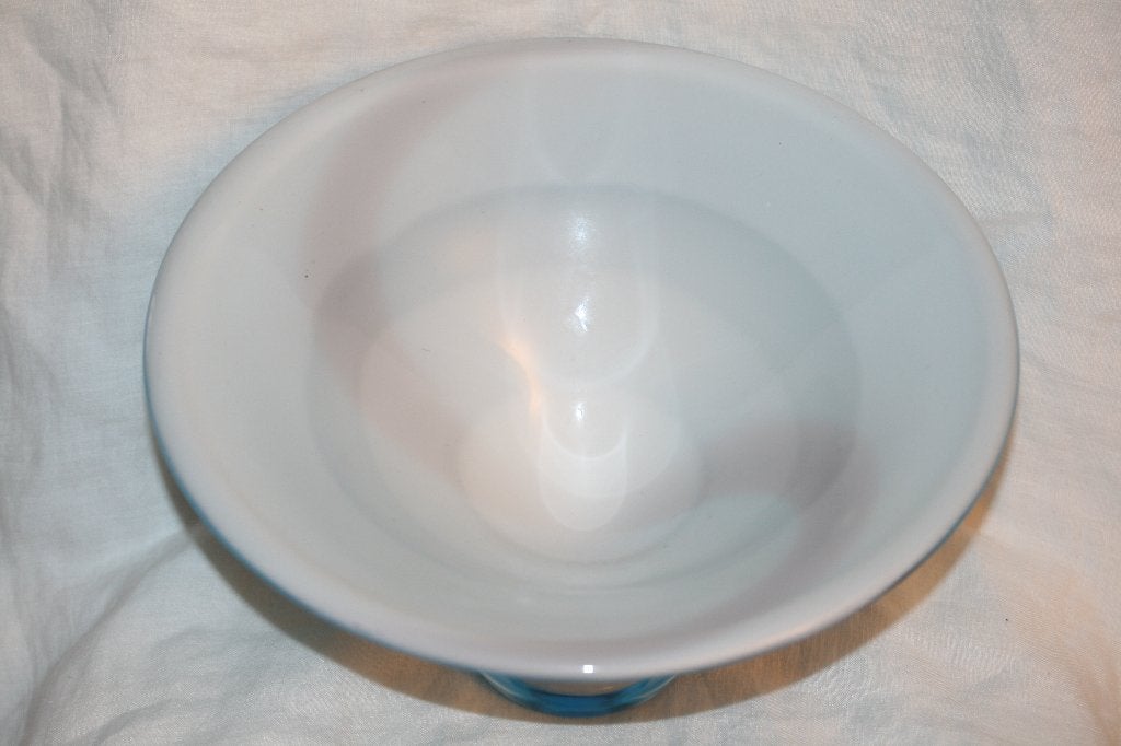 Murano - Grote schaal op voet - Glas, Ophalen of Verzenden