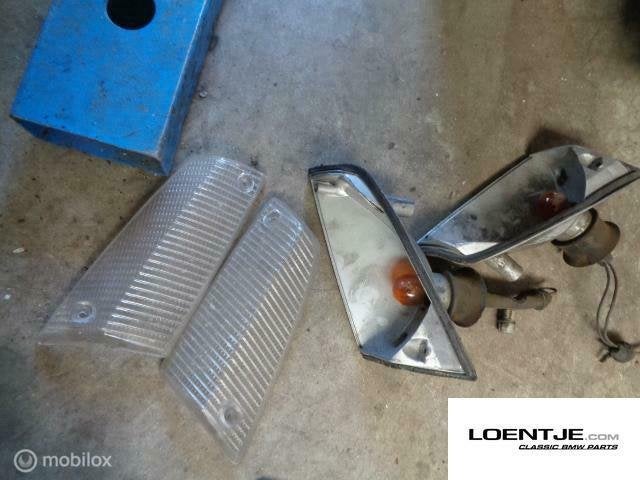 set witte knipperlichten bmw e21 315 316 318 320 323i, Auto-onderdelen, Verlichting, Gebruikt, Ophalen of Verzenden, BMW, BMW