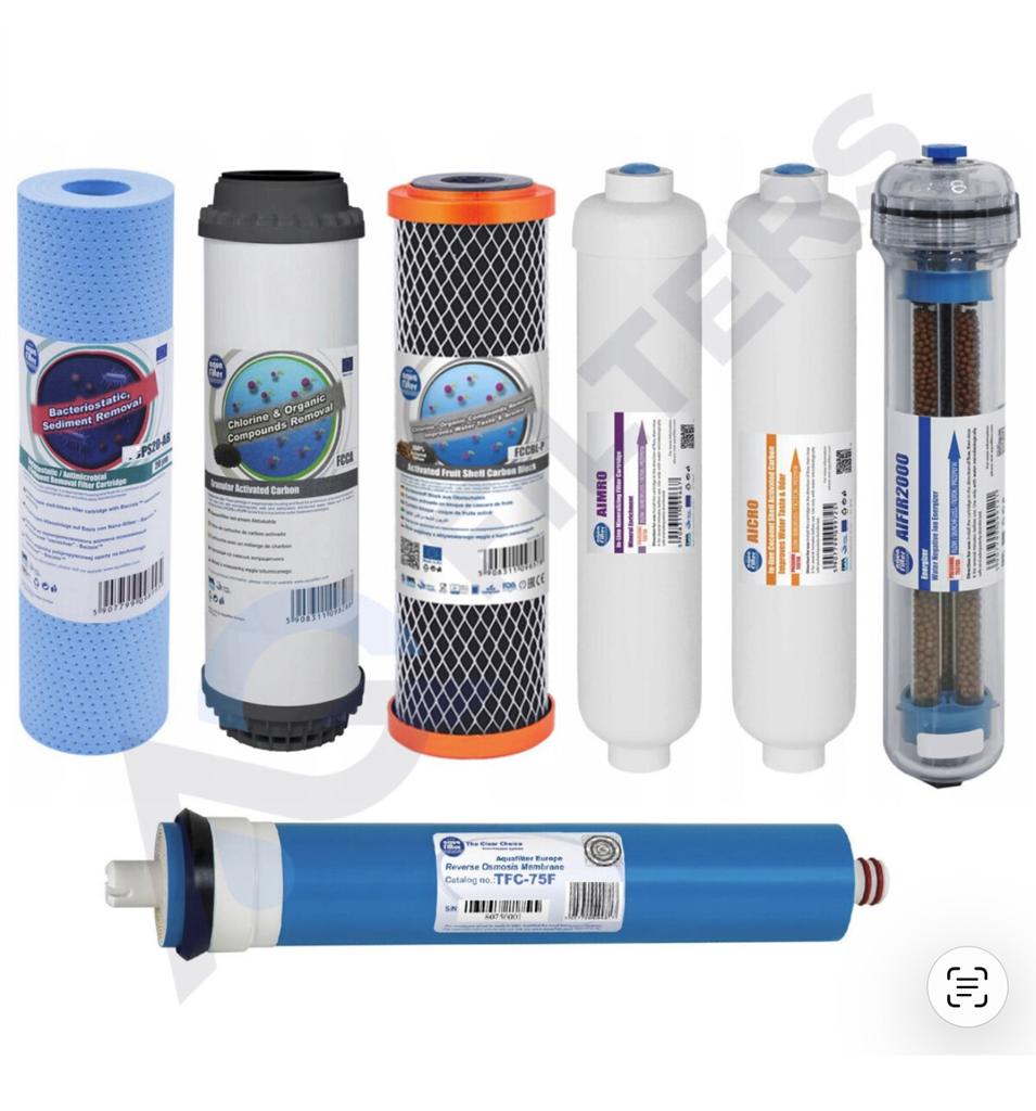 Filtre de remplacement nouveaux filtres Osmosis en 7 étapes, Enlèvement ou Envoi, Neuf