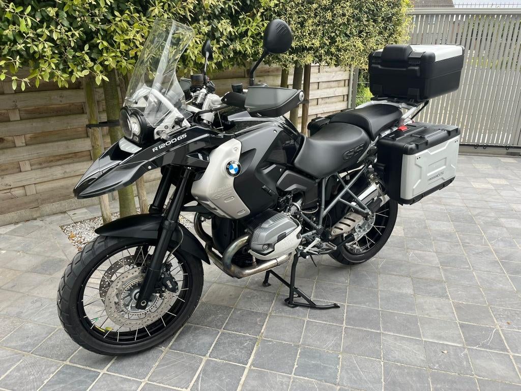 BMW R1200GS **triple black** 9/2012**, Motoren, 2 cilinders, Occasion, Traction Control, Motorrijbewijs A