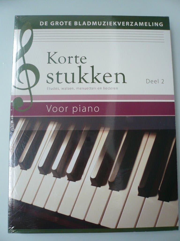 NIEUW: grote bladmuziekverzameling: Korte stukken voor piano, Muziek en Instrumenten, Ophalen of Verzenden, Nieuw, Klassiek, Piano