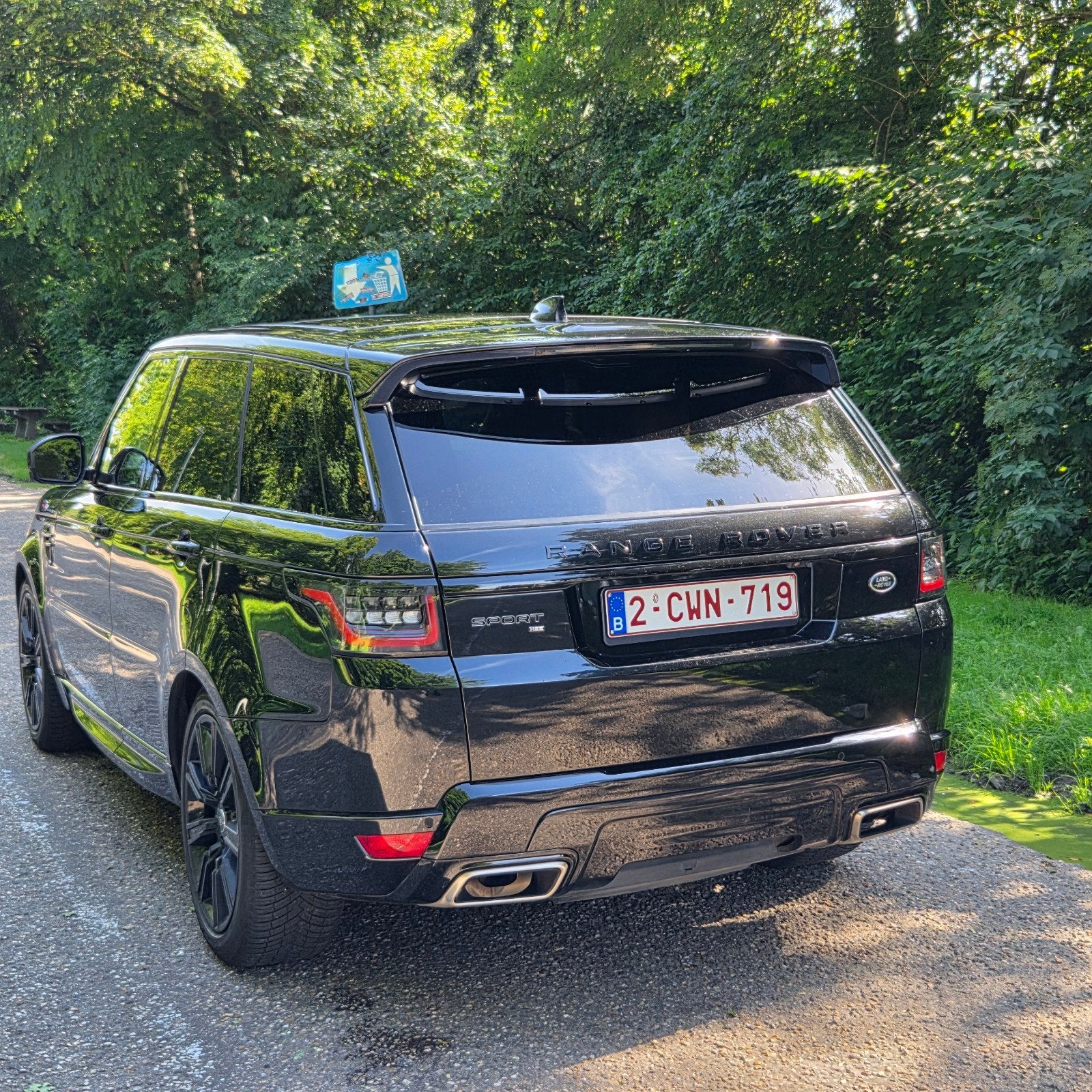 Range Rover Sport, noir intégral, 3.0 V6 (discutable), Autos, Land Rover, Cuir, Achat, Euro 6, Entretenue par le concessionnaire