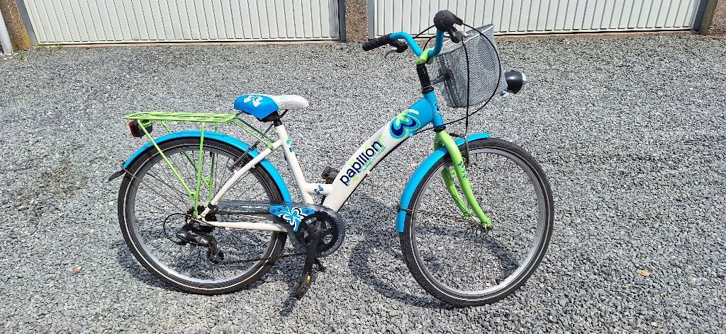 Kinderfietsje zo goed als nieuw, Ophalen, Gebruikt, Velgrem, Versnellingen
