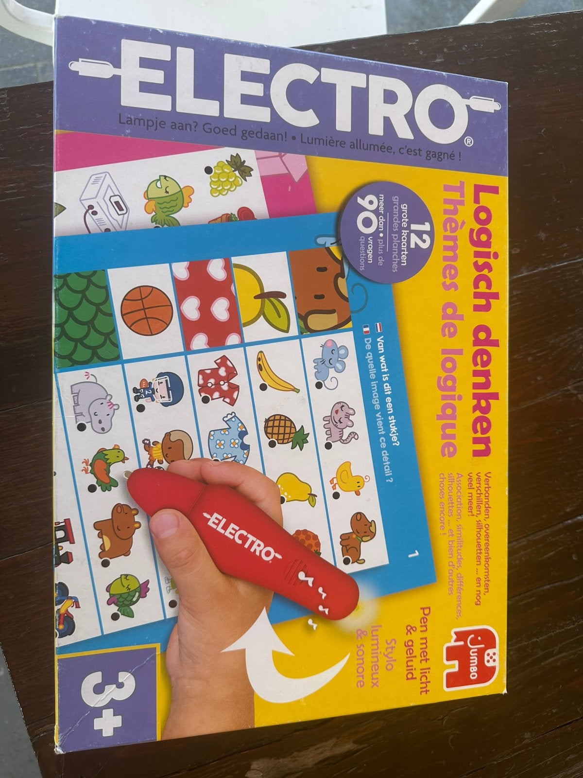 Electro gezelschapspel met lichtgevende pen, Hobby en Vrije tijd, Gezelschapsspellen | Overige, Een of twee spelers, Ophalen, Gebruikt