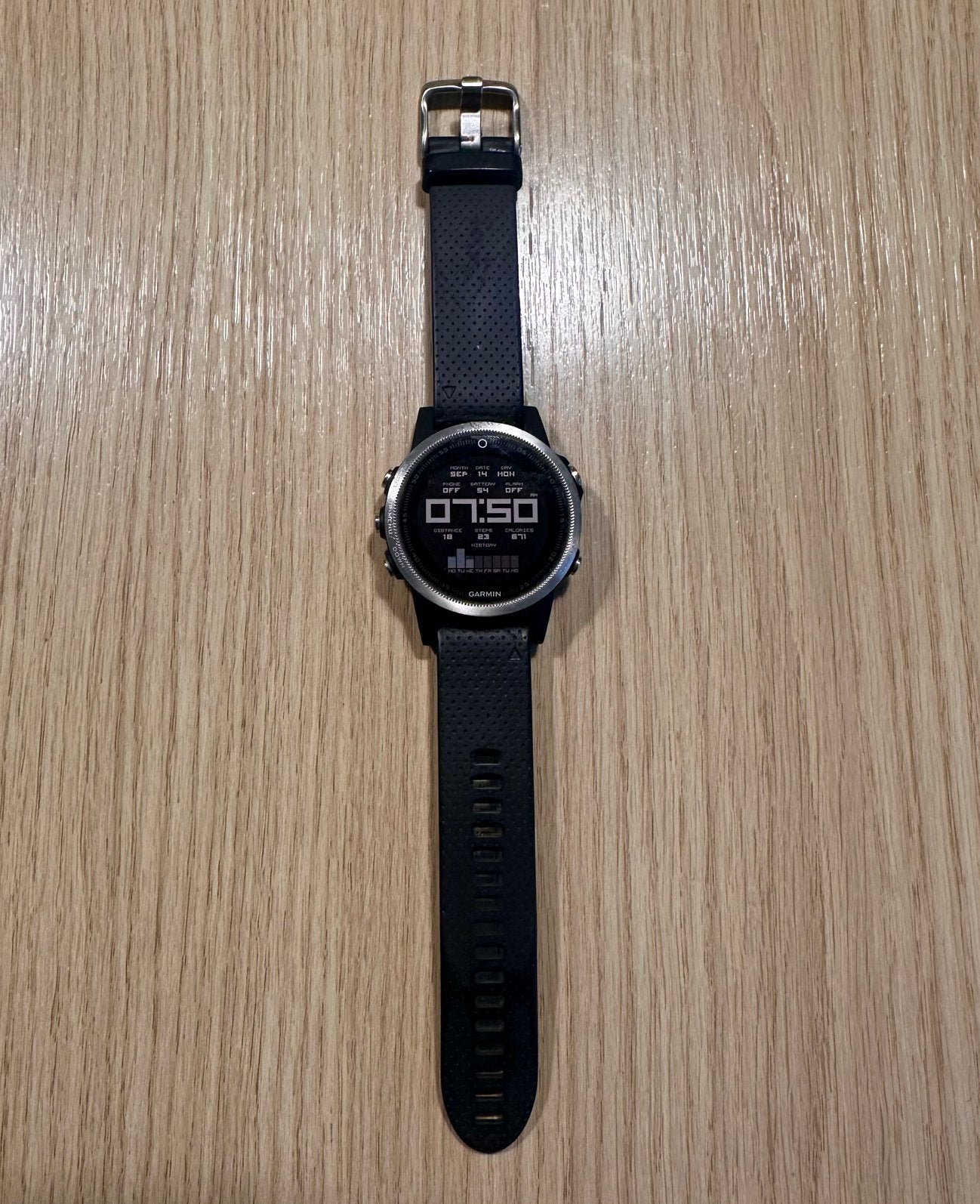 Garmin Fenix S5, Ophalen, Gebruikt, Zwart, Waterdicht