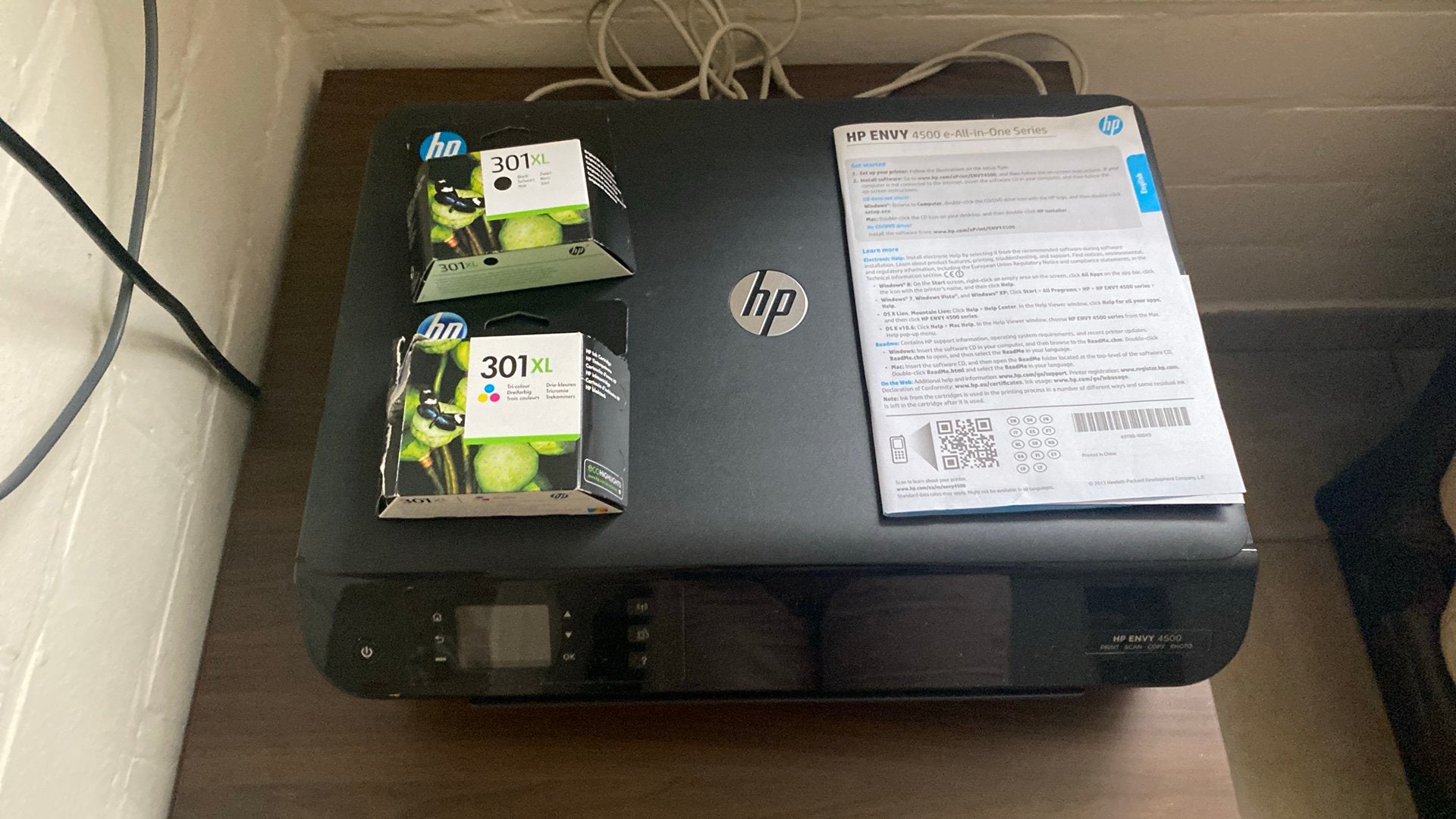 Printer en scanner hp envy 4500, Computers en Software, Printers, Ophalen, Zo goed als nieuw, Printer