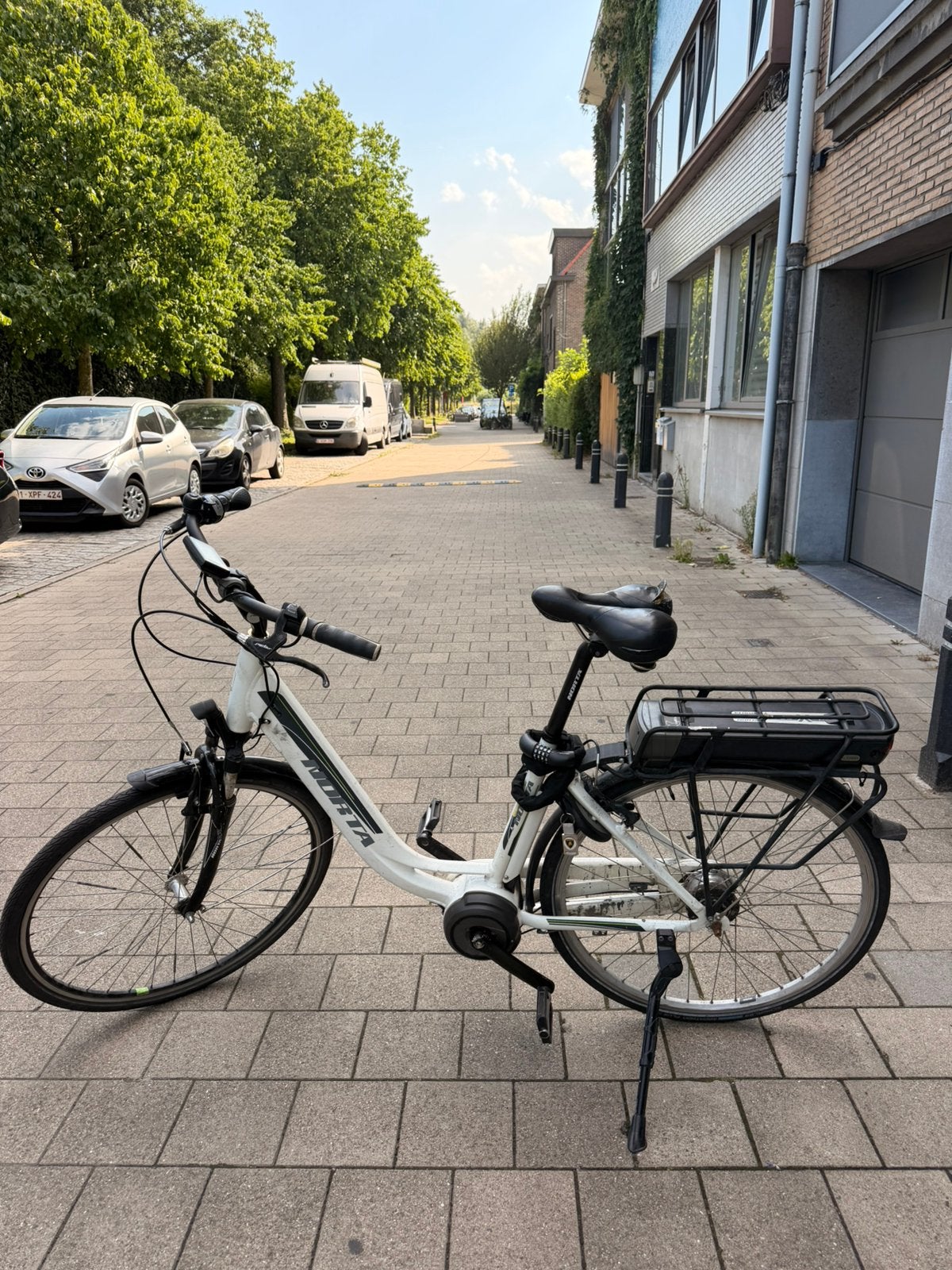 Electrische Norta fiets, Ophalen, Gebruikt, 30 tot 50 km per accu, Overige merken