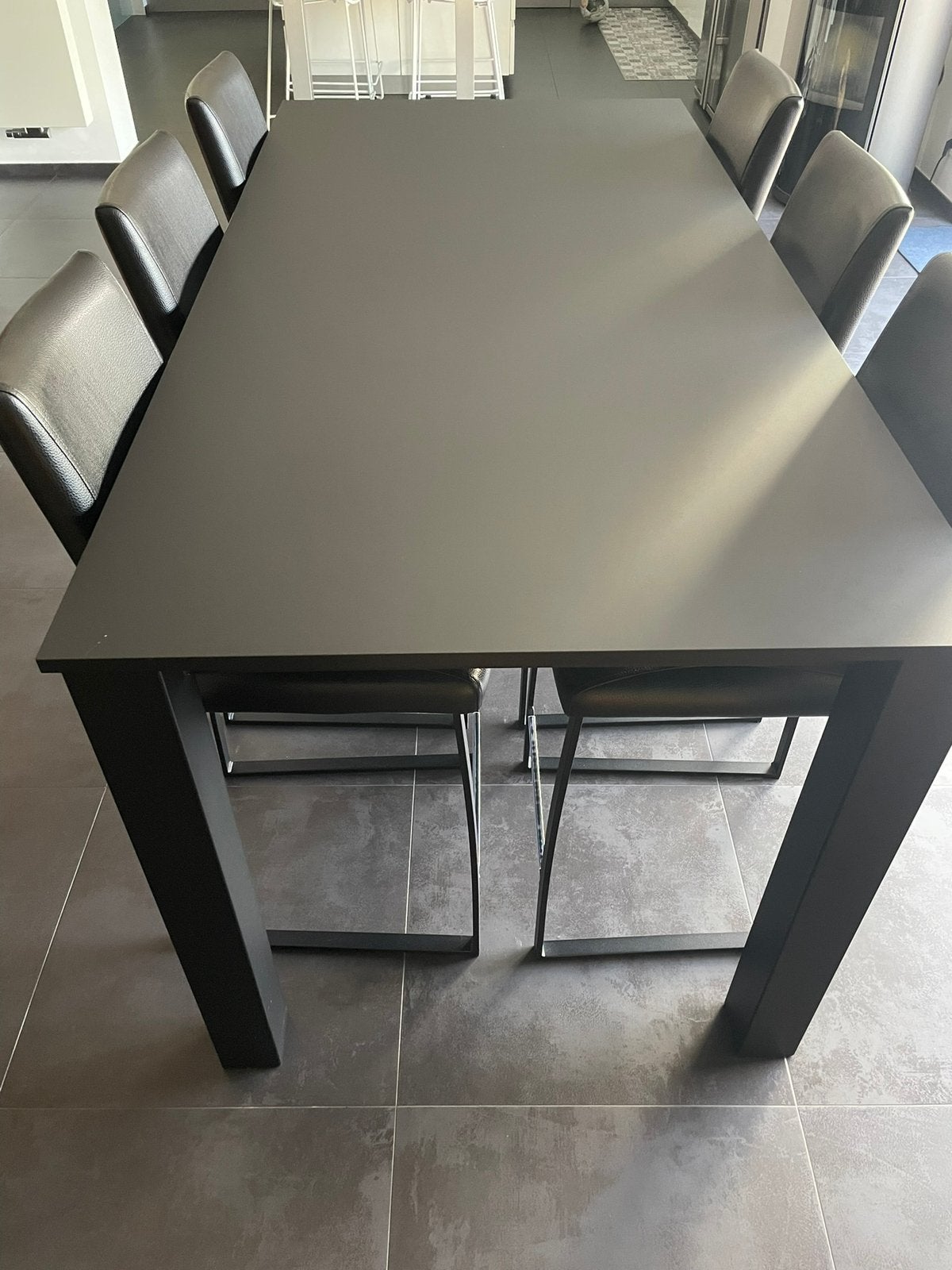 Table noir haute, Enlèvement, Comme neuf