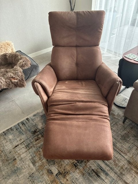 relax nubuck bruin, Huis en Inrichting, Ophalen, Bruin