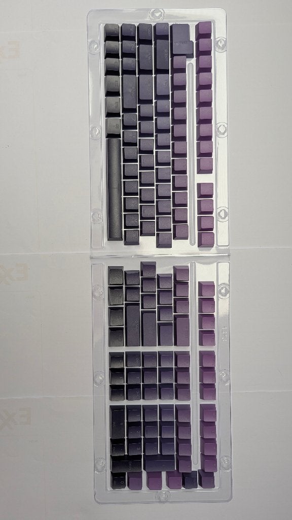 105 Keycap Set (Purple Gradient), Computers en Software, Toetsenborden, Ophalen of Verzenden, Azerty, Zo goed als nieuw, Hot-swappable