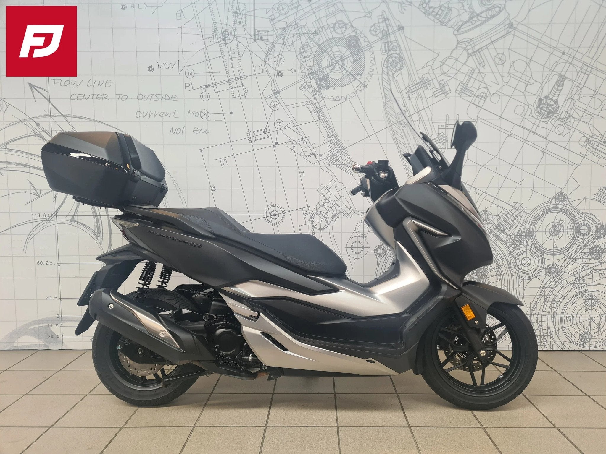 Honda NSS 300 Forza (année de construction 2020), 300 cm³, Scooter, Entreprise, 12 à 35 kW