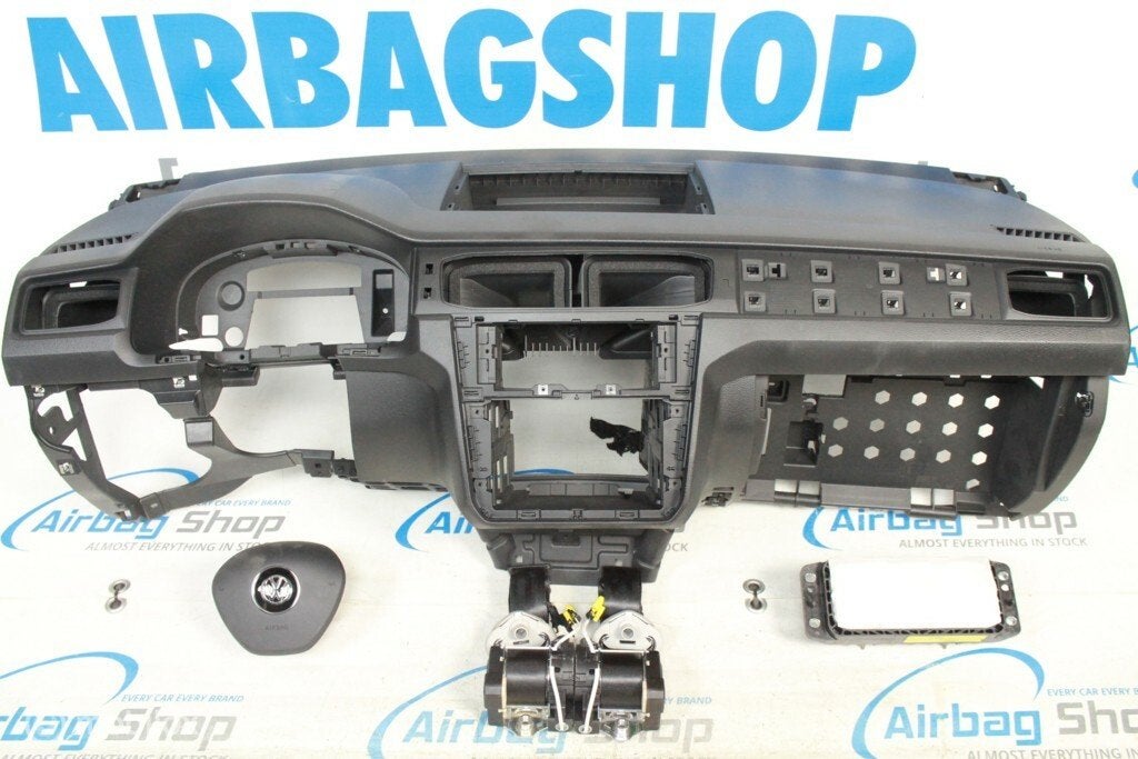 Airbag kit Tableau de bord noir Volkswagen Caddy (2015-2020), Autos : Pièces & Accessoires, Tableau de bord & Interrupteurs, Enlèvement ou Envoi