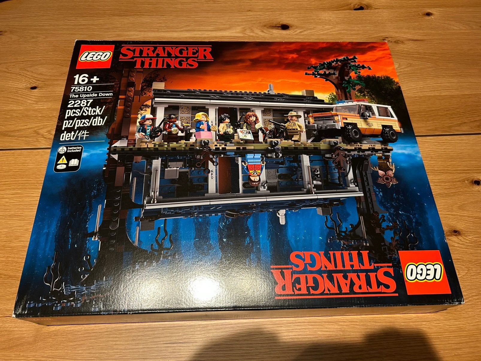 Lego The Upside Down #75810 Stranger Things, Ophalen, Overige thema's, Lego, Zo goed als nieuw