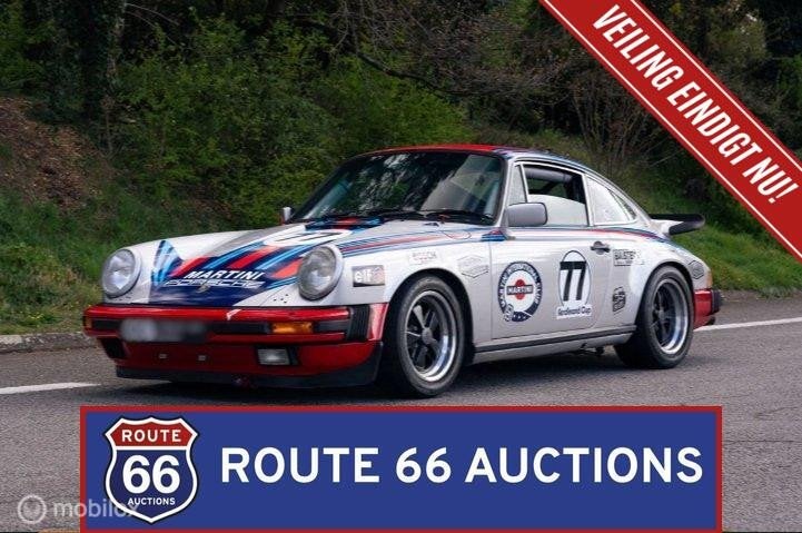 Porsche 911 Carrera 3.0 | 1977 | Route 66 Auctions, Auto's, Zwart, Bedrijf, Overige carrosserie, Porsche