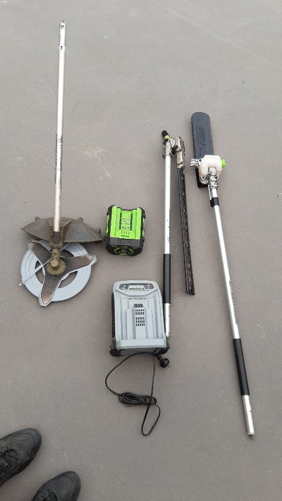 Pièces de débroussailleuse EGO56V, Jardin & Terrasse, Débroussailleuses, Utilisé, Batterie, 30 à 50 cm, Enlèvement