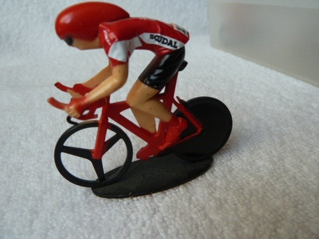 Cyclistes miniatures: Lotto, Quick-Step, Lampre, Saxo, etc.., Enlèvement ou Envoi, Autres types