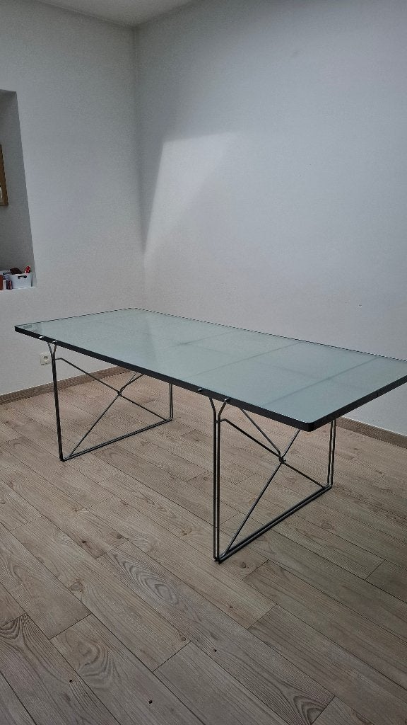Ikea vintage tafel Niels Gammelgaard Moment, Ophalen, Gebruikt, 200 cm of meer, 50 tot 100 cm
