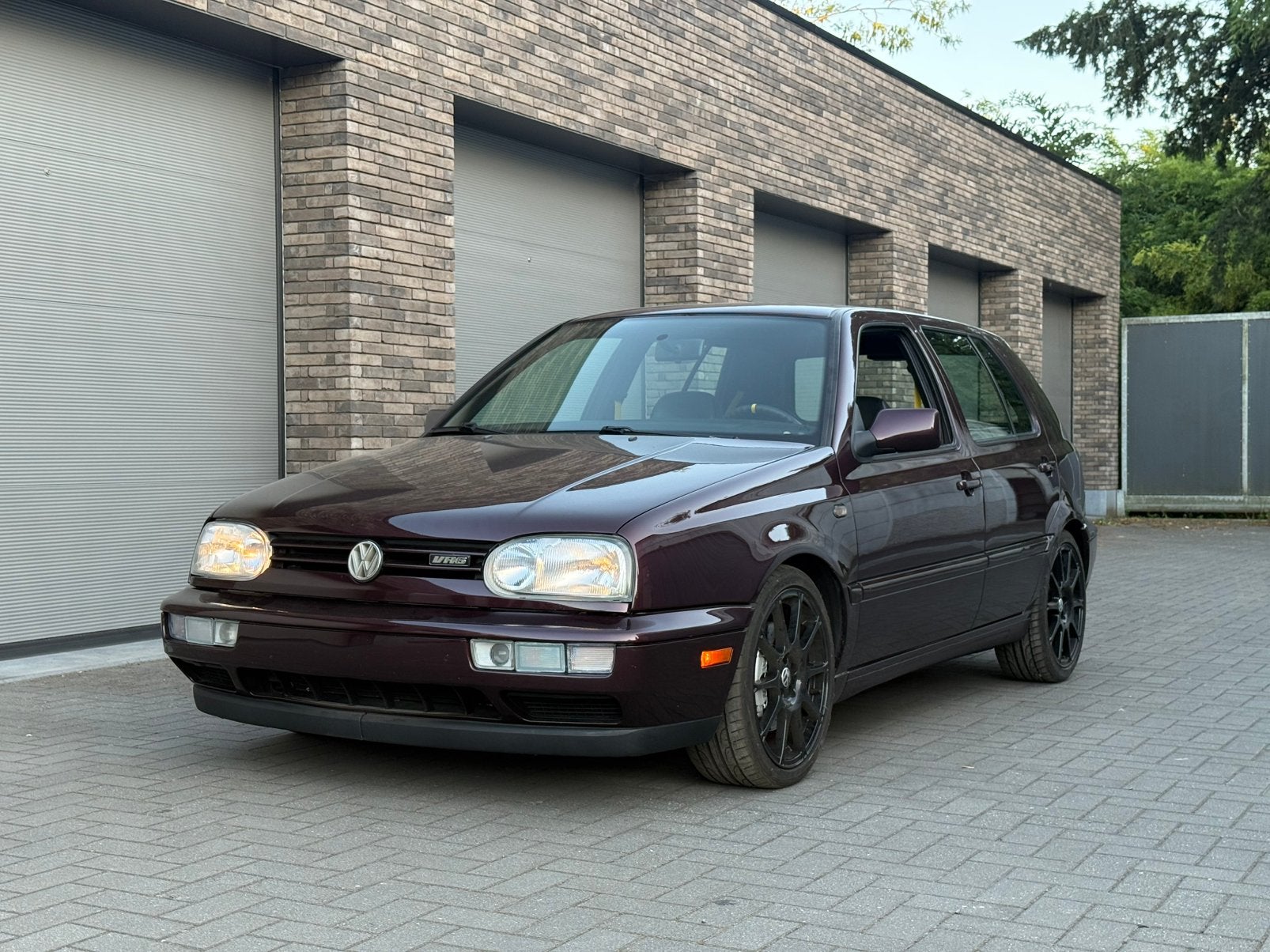 Volkswagen Golf 3 Vr6 Highline Automatique - 1996 - Mulberry, Autos, Cuir, Achat, Autres couleurs, Noir