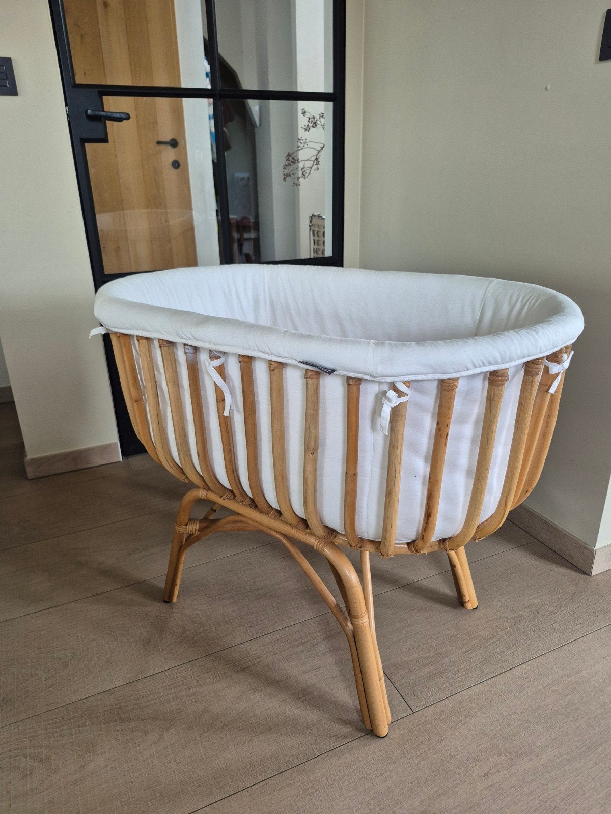 Rotan wieg Childhome, Kinderen en Baby's, Ophalen, Wieg