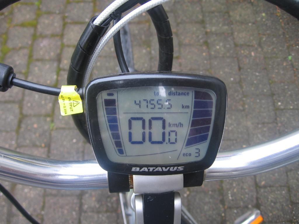 28 inch Batavus E-go remove met ( batterij ?? ) probleem, 51 tot 55 cm, Ophalen, Gebruikt, Batavus