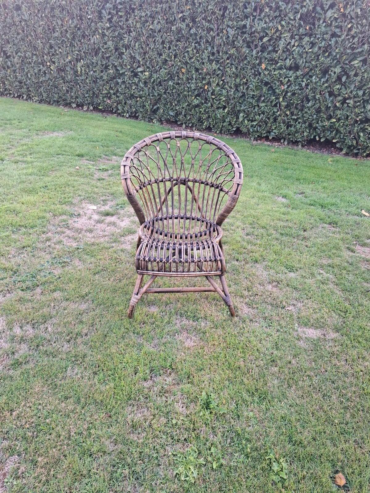 rotan stoel in zeer goede staat, Tuin en Terras, Ophalen, Zo goed als nieuw, Rotan