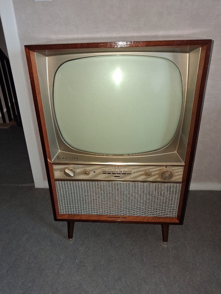 Vintage philips tv jaren 60, Audio, Tv en Foto, Televisies, Ophalen, Zo goed als nieuw, Philips