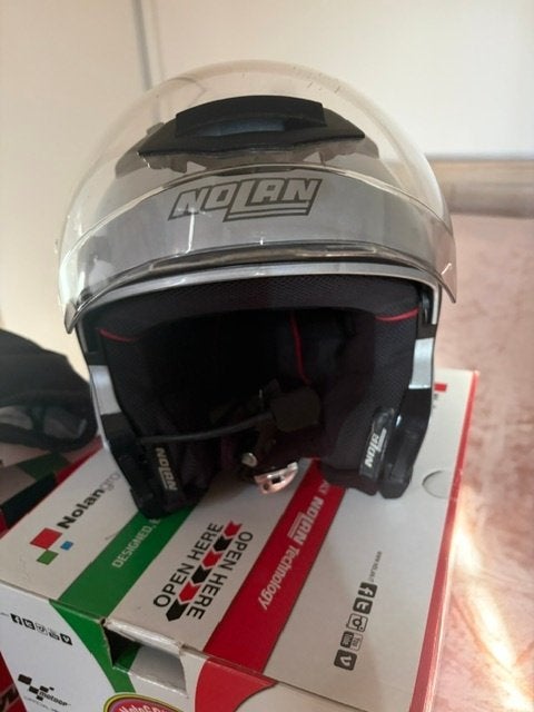 nolan motorhelm, Motos, XS, Seconde main, Enlèvement ou Envoi, Nolan