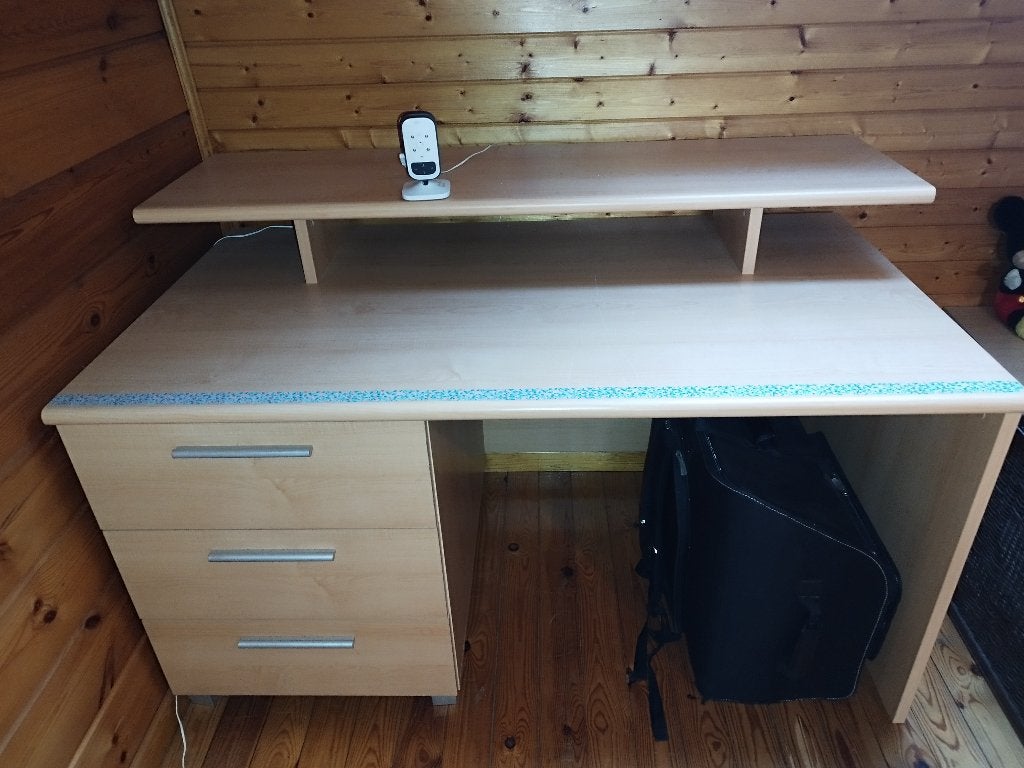 Bureau, Maison & Meubles, Bureaux, Scandinave, Bureau d'écolier, 76 cm, Enlèvement