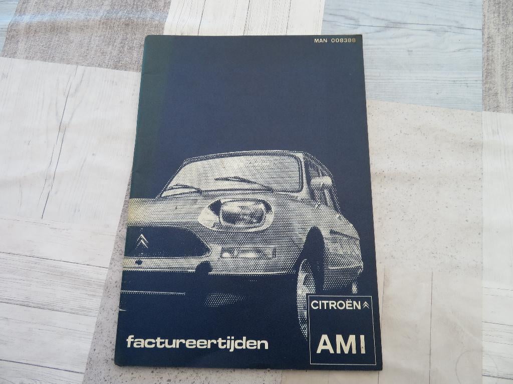 citroen AMI origineel boek voor de verzamelaar, Enlèvement ou Envoi