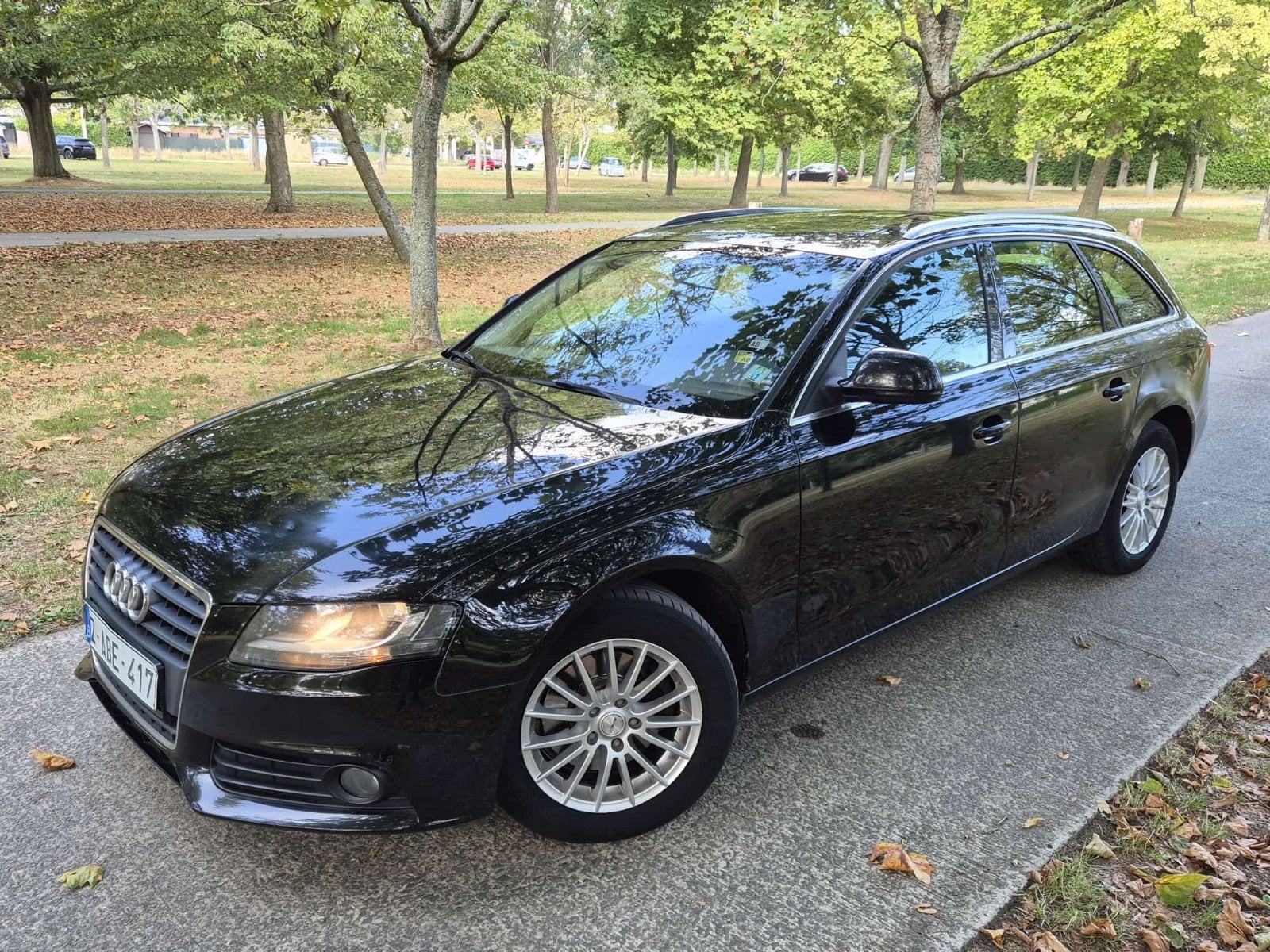 Audi A4 2.0TDI, Auto's, Audi, Lichtmetalen velgen, A4, Zwart, Bedrijf