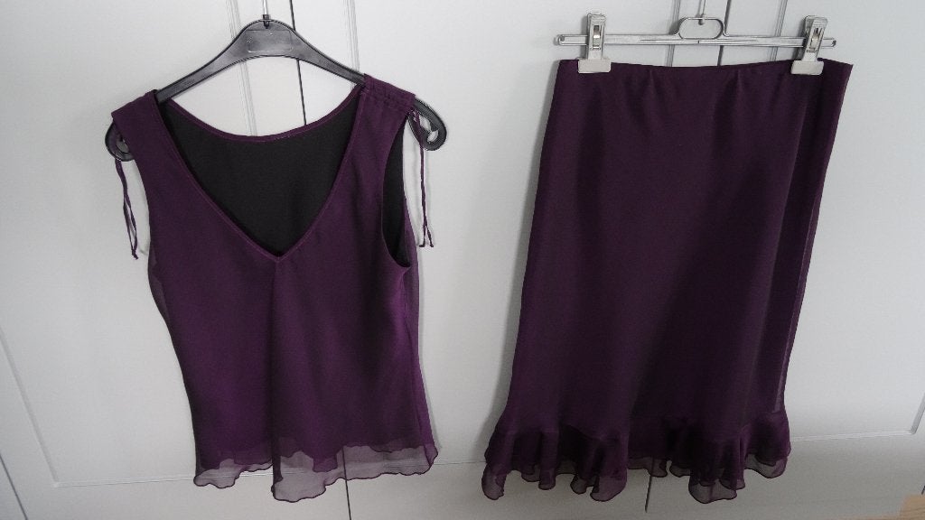 ENSEMBLE DEUX PIECES JUPE/TOP, Taille 42/44 (L), Enlèvement ou Envoi, Autres couleurs, Comme neuf