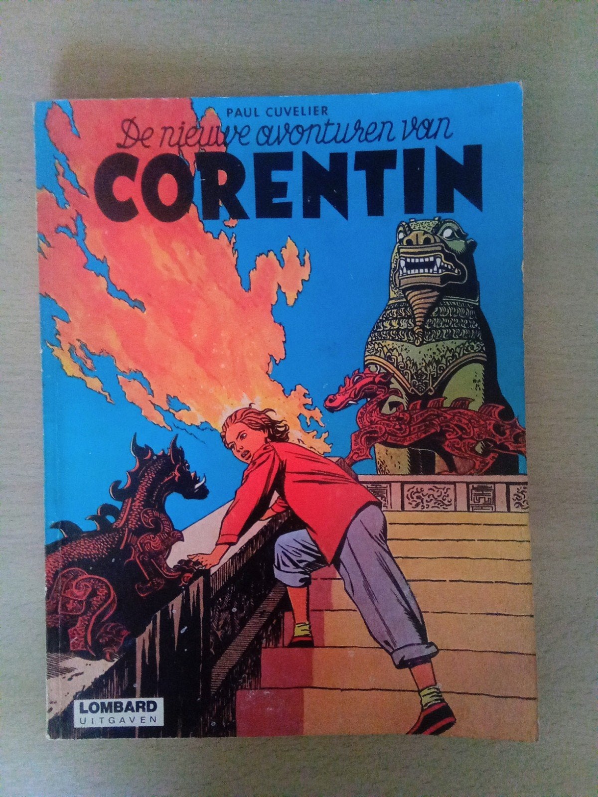 Stripverhaal de nieuwe avonturen van Corentin, Enlèvement ou Envoi