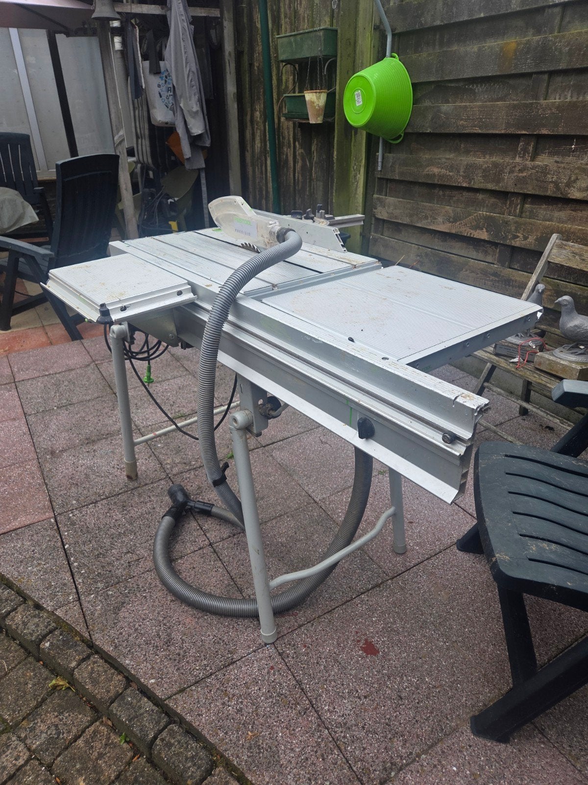 Festool CS 50 EB, Ophalen