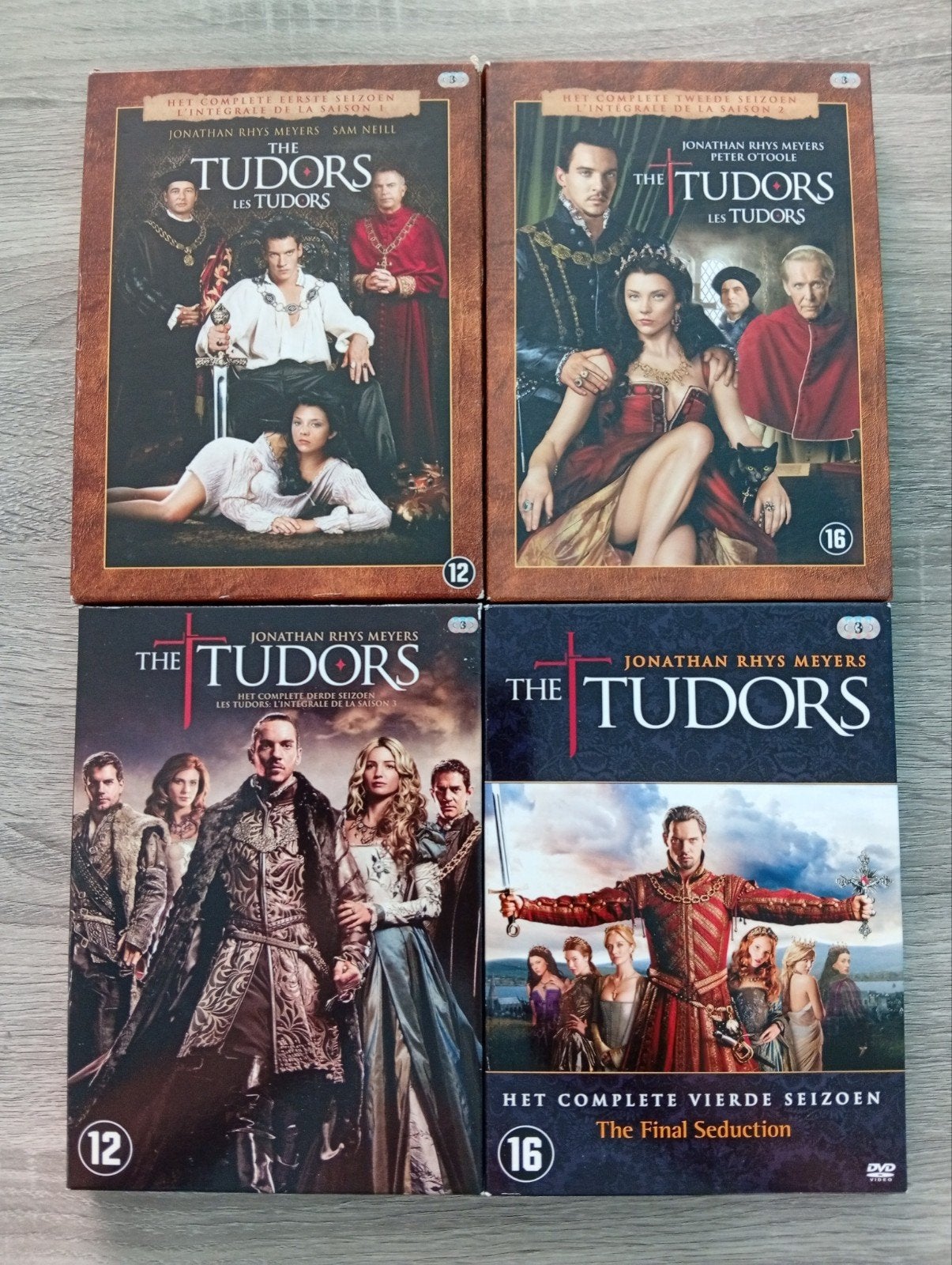 thé tudors 4 seizoenen drama dvd tv serie Sam neill, Cd's en Dvd's, Bonusmateriaal, Nederlands, Drama, Seizoen 1