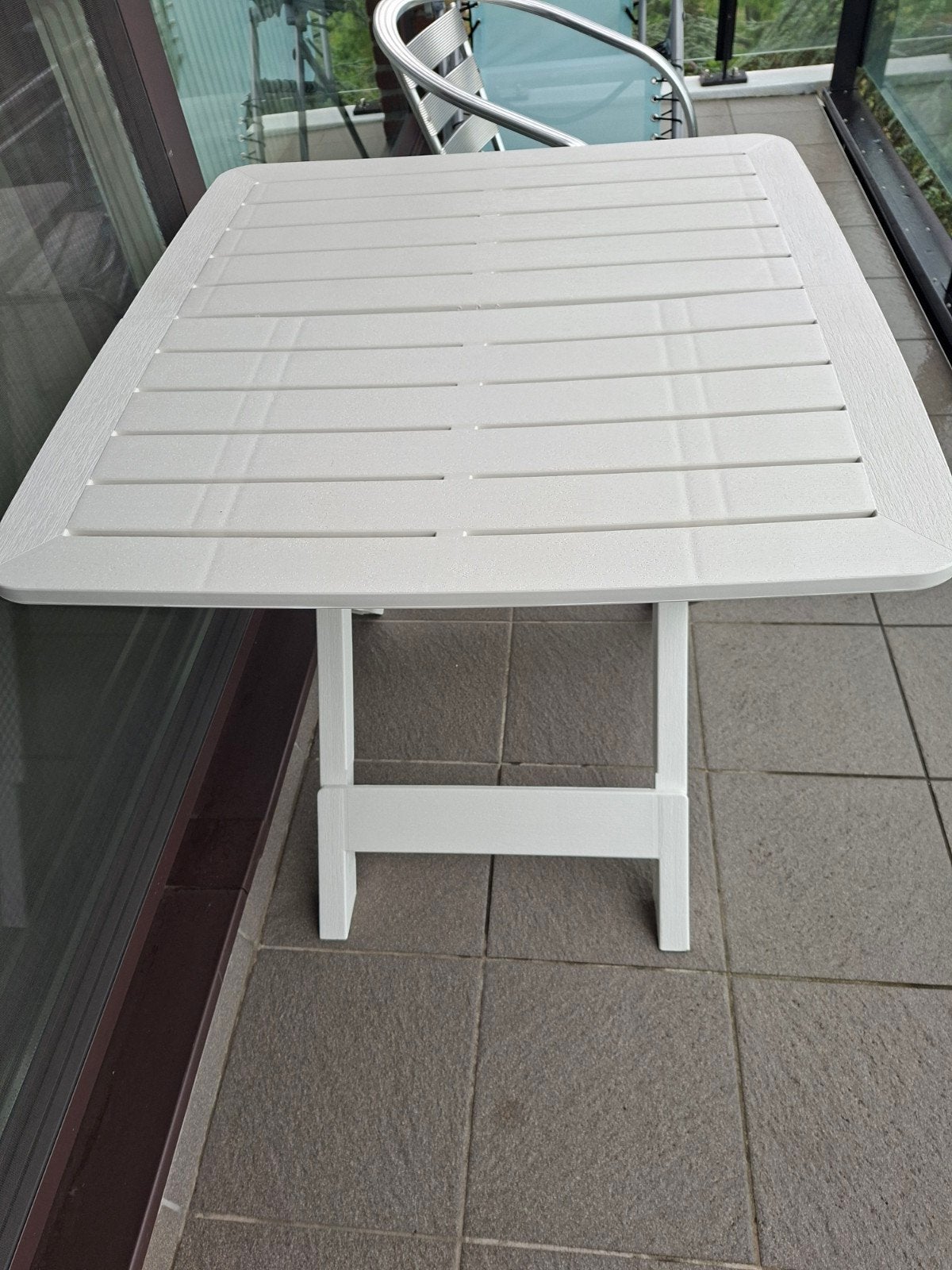 Nieuwe terrastafel, Tuin en Terras, Tuintafels, Ophalen