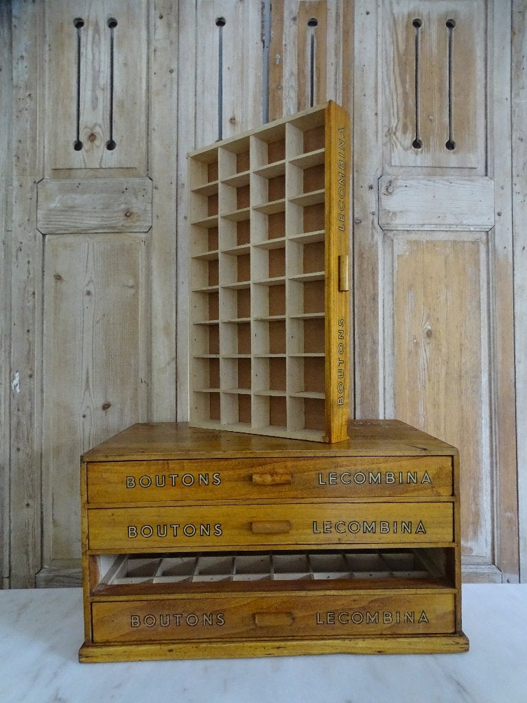 Oude ladenkast voor knopen, Enlèvement ou Envoi