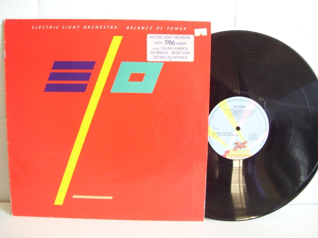 ELECTRIC LIGHT ORCHESTRA  balance of power, Progressive, Gebruikt, 1980 - 1989, Ophalen of Verzenden