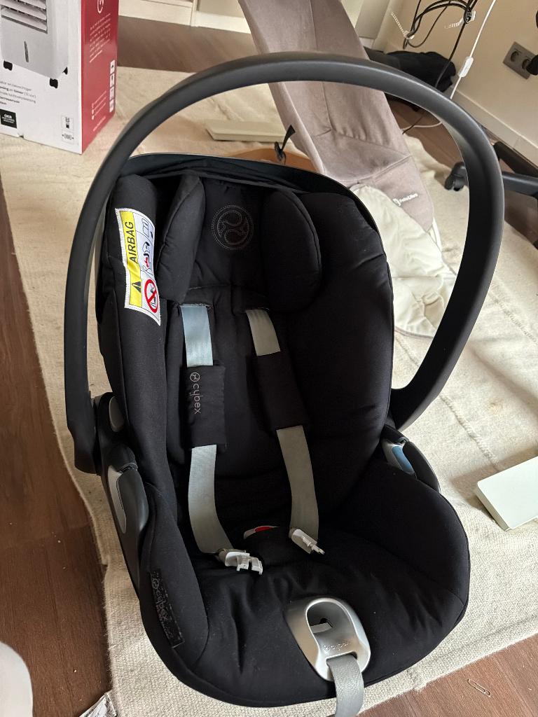 Cybex autostoel met adapter voor buggy, Autres marques, 0 à 18 kg, Enlèvement, Utilisé