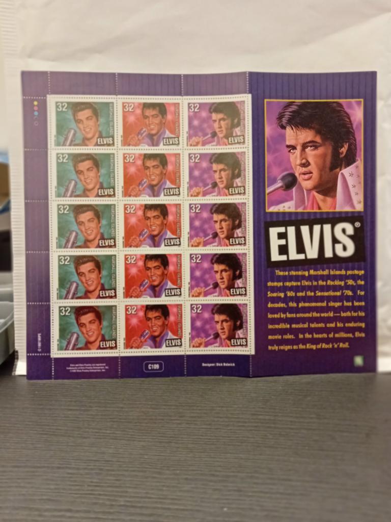 Elvis presley postzegel verzameling, Postzegels en Munten, Postzegels | Europa | België, Ophalen
