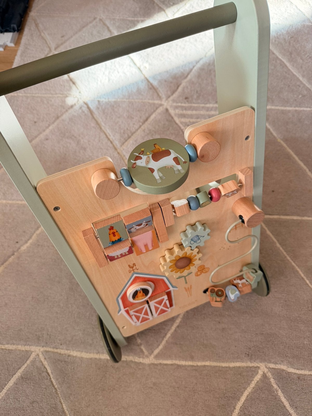 Chariot de marche multi-activités en bois Little Dutch, Enlèvement, Comme neuf