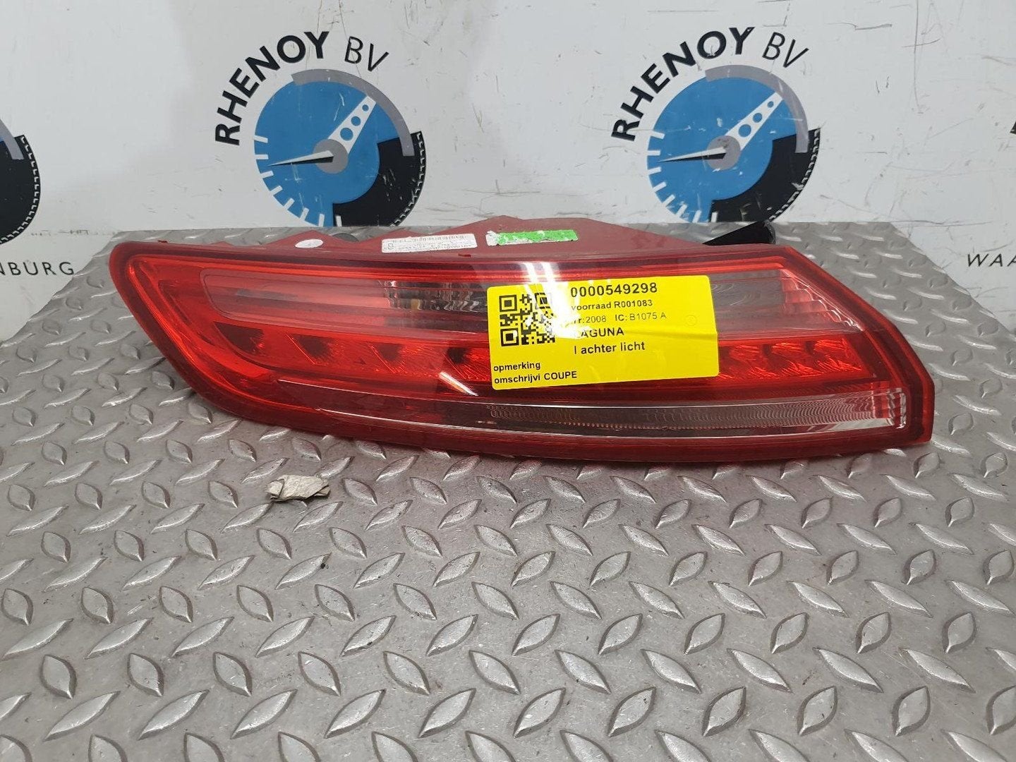 RENAULT LAGUNA ACHTERLICHT L 2008, Ophalen of Verzenden, Gebruikt, ARN erkend